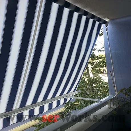 toldo stor para balcones de pisos comunitarios 